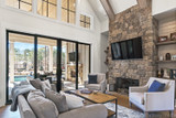 Craftsman House Plan - Woodfin Valley 32712 - Living Room