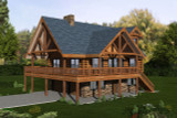 Lodge Style House Plan - 15116 - Front Exterior