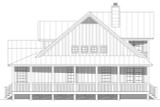 Farmhouse House Plan - Ann Arbor 17083 - Right Exterior