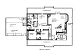 Ranch House Plan - 21555 - 1st Floor Plan