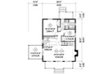 Craftsman House Plan - 28651 - 1st Floor Plan