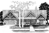 Farmhouse House Plan - Cool Springs 29805 - Front Exterior