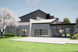 Contemporary House Plan - Amaryllis 31755 - Left Exterior