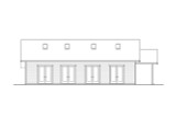 Craftsman House Plan - Poolhouse 39274 - Rear Exterior