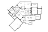 Secondary Image - Craftsman House Plan - Tiger Creek H 44295 - Basement Floor Plan