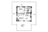 Lodge Style House Plan - 45502 - 1st Floor Plan