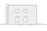 Contemporary House Plan - 59890 - Right Exterior