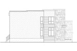 Contemporary House Plan - 75797 - Left Exterior