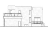 Contemporary House Plan - 75797 - Right Exterior