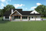 Farmhouse House Plan - 79465 - Rear Exterior