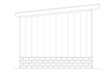 Traditional House Plan - Hobart Bay 80346 - Left Exterior