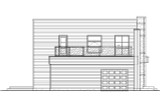 Contemporary House Plan - 83419 - Left Exterior