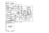 Farmhouse House Plan - Woodfin Farm Cottage B 97231 - 1st Floor Plan