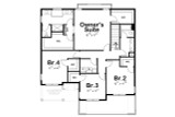 Secondary Image - Craftsman House Plan - Moss Bluff II 67256 - 2nd Floor Plan