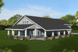 Ranch House Plan - 78738 - Front Exterior