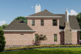 European House Plan - Avonstone Manor 77406 - Left Exterior