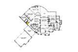 Craftsman House Plan - Sunbury Cottage 65284 - 1st Floor Plan