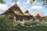 Craftsman House Plan - Hot Springs 22855 - Front Exterior