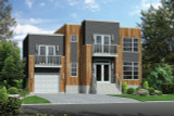 Contemporary House Plan - 97130 - Front Exterior