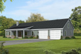 Ranch House Plan - Piperton 56671 - Front Exterior