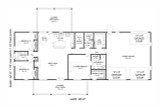 Ranch House Plan - Piperton 56671 - 1st Floor Plan