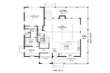 Country House Plan - Mountain Ridge 85148 - 1st Floor Plan