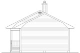 Secondary Image - Cottage House Plan - 20705 - Rear Exterior