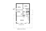 Secondary Image - Craftsman House Plan - 85283 - Basement Floor Plan