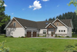 Craftsman House Plan - 54547 - Front Exterior