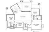 Tuscan House Plan - Briscoe Valley 51441 - Basement Floor Plan