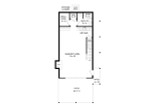 Contemporary House Plan - Terrapin Ridge 60578 - Basement Floor Plan
