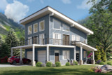 Modern House Plan - 97859 - Front Exterior