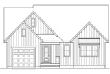 Ranch House Plan - 12096 - Front Exterior