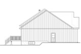 Ranch House Plan - 12096 - Left Exterior