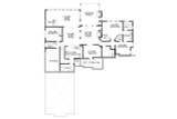 Craftsman House Plan - Woodfin Ridge 3 Car 46290 - Basement Floor Plan