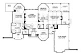 European House Plan - 17841 - 1st Floor Plan