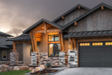 Lodge Style House Plan - Sawmill 91691 - Front Exterior