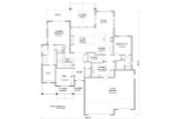 Lodge Style House Plan - Sawmill 91691 - 1st Floor Plan