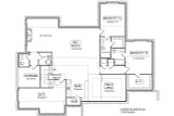 Lodge Style House Plan - Sawmill 91691 - Basement Floor Plan