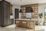 European House Plan - Evans Brook 97437 - Kitchen