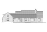 Farmhouse House Plan - 34662 - Rear Exterior