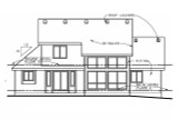 Traditional House Plan - Trenton II 72328 - Rear Exterior