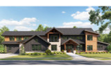 Craftsman House Plan - Muskrat Creek 36397 - Front Exterior