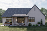Cottage House Plan - Bryant Park 52138 - Rear Exterior