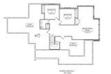 Craftsman House Plan - Coffman Park 45701 - Basement Floor Plan