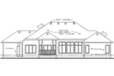 Secondary Image - European House Plan - Kama 54893 - Rear Exterior