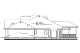 European House Plan - Kama 54893 - Right Exterior