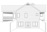Craftsman House Plan - Sandy Bay 64334 - Left Exterior