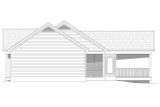 Craftsman House Plan - Sandy Bay 64334 - Right Exterior