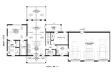 Craftsman House Plan - Sandy Bay 64334 - 1st Floor Plan